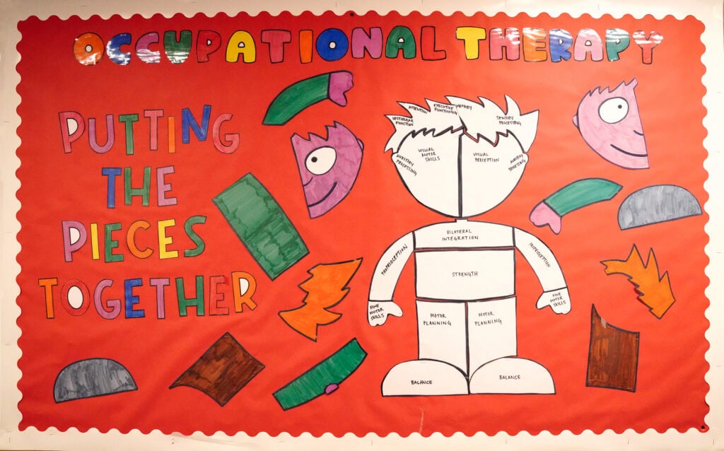 Occupational therapy at MMFS